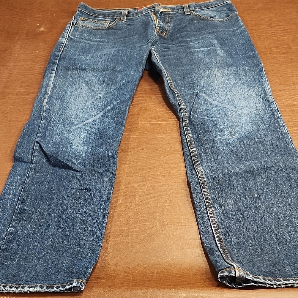 Arizona Jean Company Men's Blue Straight Jeans 34x30